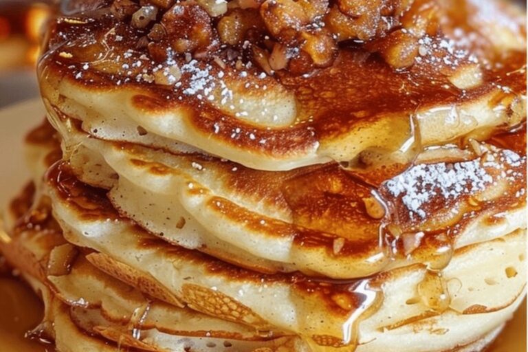 Cinnamon Roll Pancakes Recipe