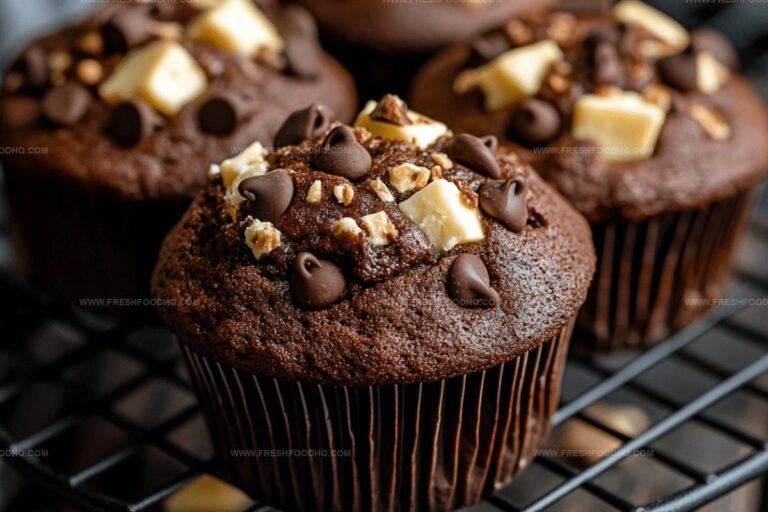 Rich Chocolate Cheesecake Muffins Recipe
