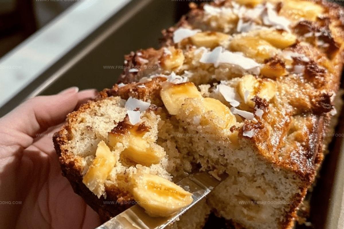 Hawaiian Banana Bread Recipe