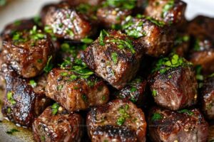 Garlic Butter Steak Bites Recipe