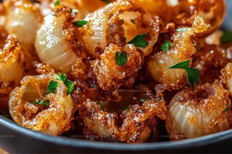Crispy Mini Blooming Onions In The Air Fryer Recipe
