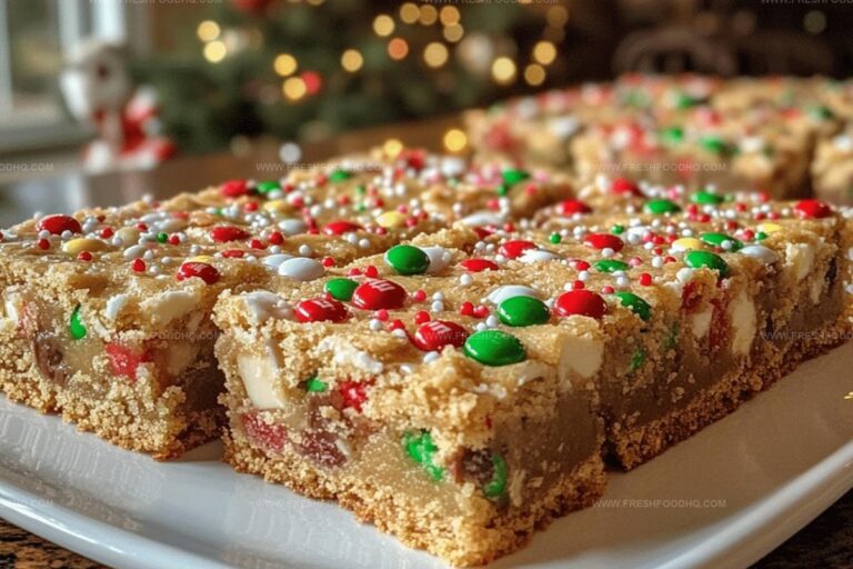 Christmas Cookie Bars Recipe