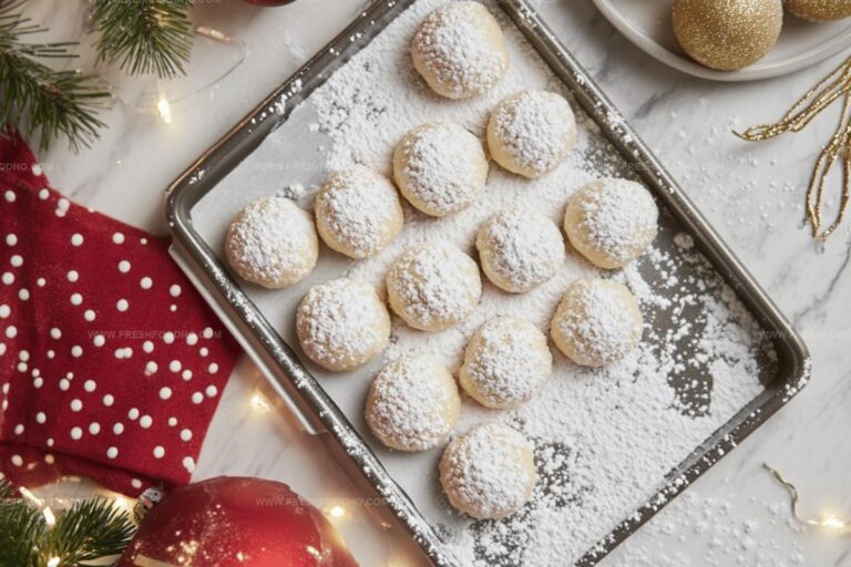 Sweetened Condensed Milk Snowball Cookies Recipe