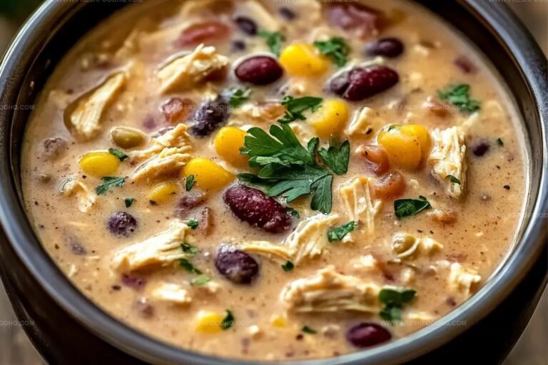 Crockpot Cream Cheese Chicken Chili Recipe