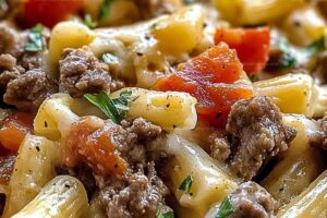 Philly Cheesesteak Pasta Recipe