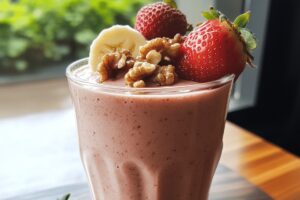 Strawberry Walnut Smoothie Recipe