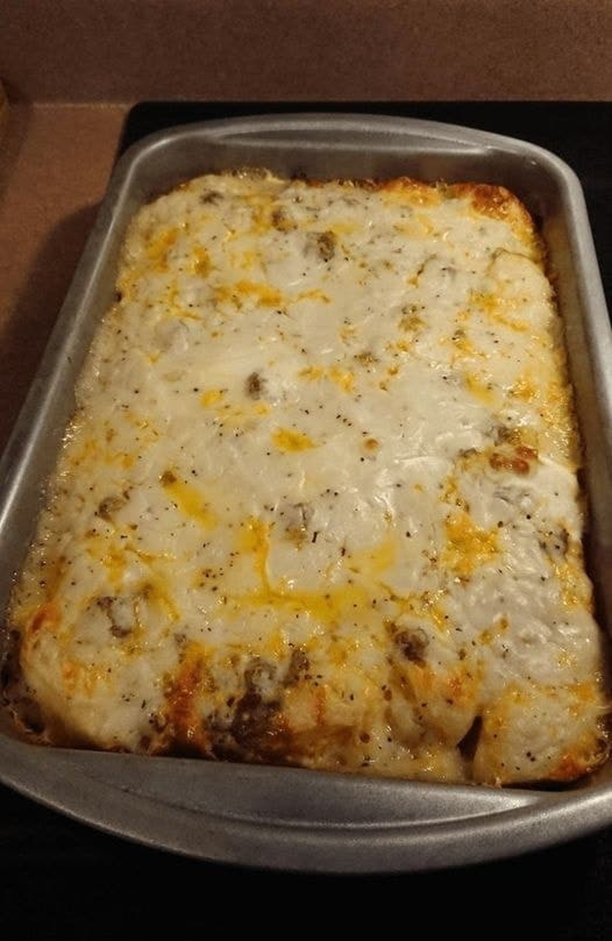 Biscuits & Gravy Casserole Recipe