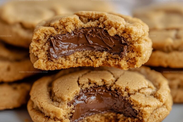 Homemade Peanut Butter Cup Cookies Bursting with Chocolate Flavor Recipe