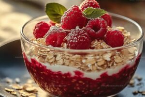 Vanilla Raspberry Oats Recipe