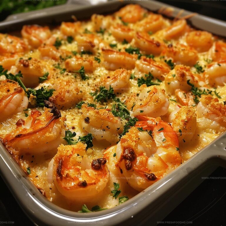 Cheesy Shrimp Bake Recipe