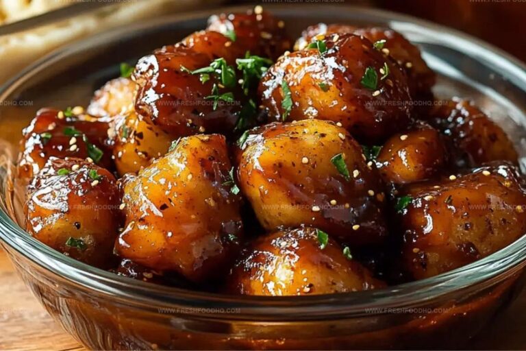 High Protein Honey Bbq Chicken & Creamy Garlic Parmesan Potatoes Recipe