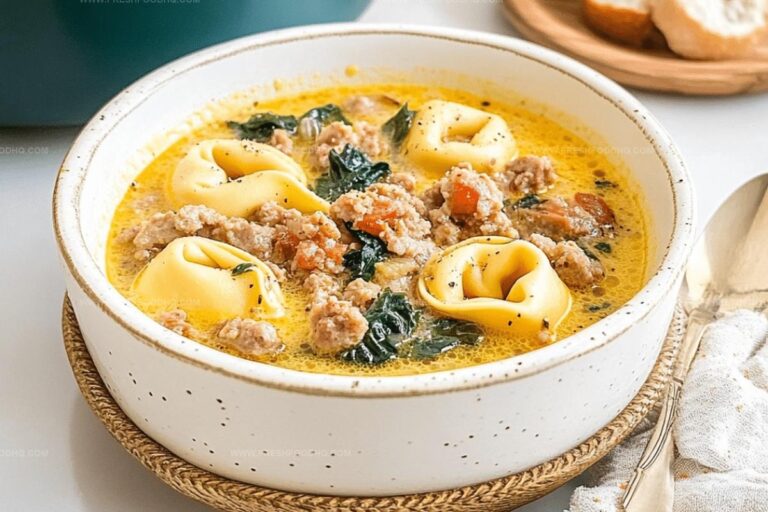 Sausage Tortellini Soup Recipe