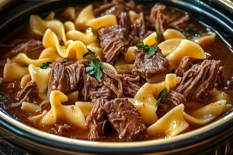 Crockpot Beef And Noodles Recipe