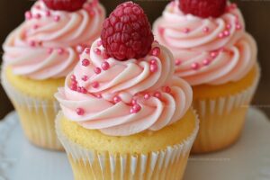 Raspberry Lemon Heaven Cupcakes Recipe