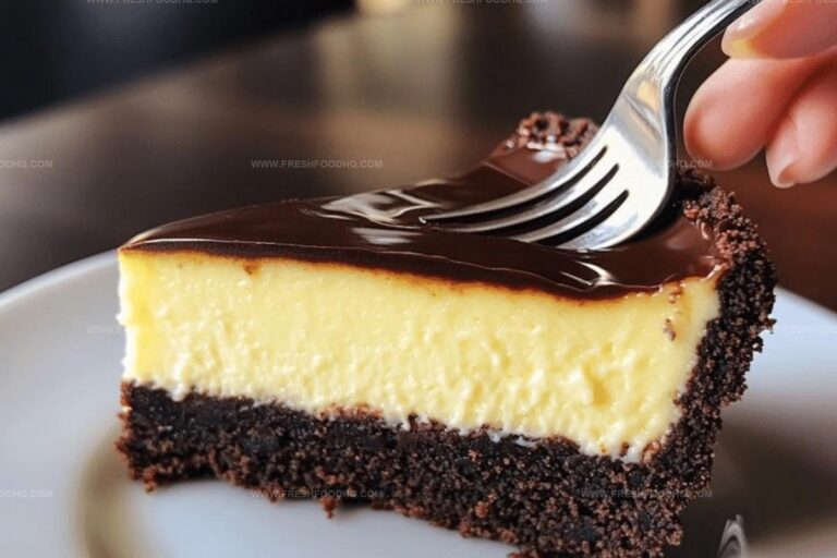 Dark Chocolate Lemon Cheesecake Recipe
