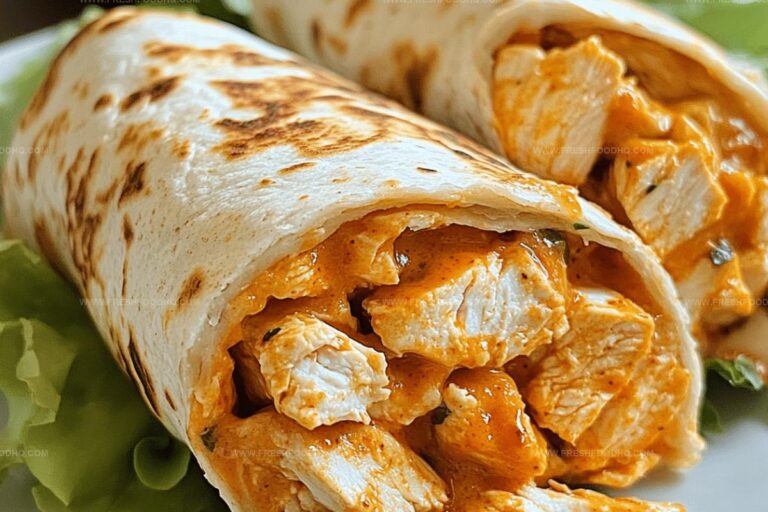 Easy Buffalo Chicken Wrap Recipe