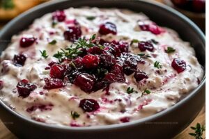 Holiday Cranberry Jalapeno Cream Cheese Dip Recipe