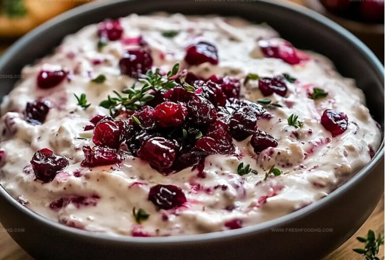 Holiday Cranberry Jalapeno Cream Cheese Dip Recipe