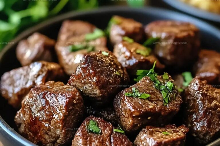 Crispy Air Fryer Steak Bites Recipe
