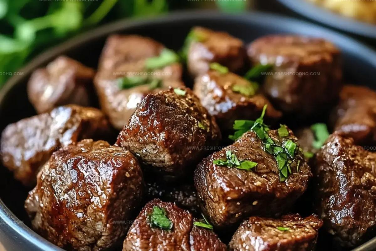 Crispy Air Fryer Steak Bites Recipe