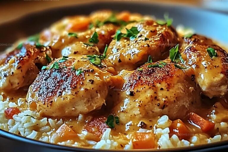 Smothered Chicken And Rice Recipe