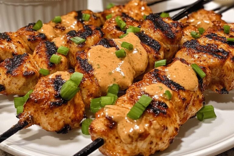 Air Fryer Bang Bang Chicken Skewers Recipe