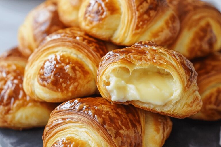 Cheesecake Croissant Buns Recipe