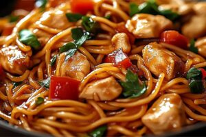 Chicken Spaghetti Lo Mein Recipe