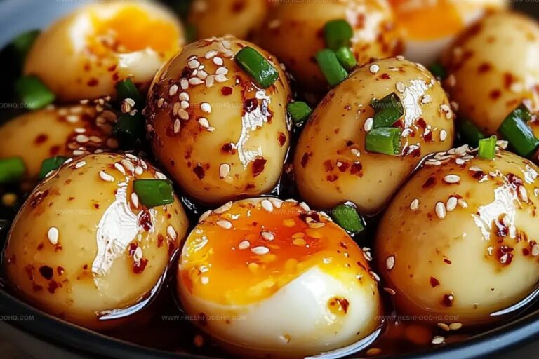 Soy Marinated Eggs (Korean Mayak Eggs) Recipe