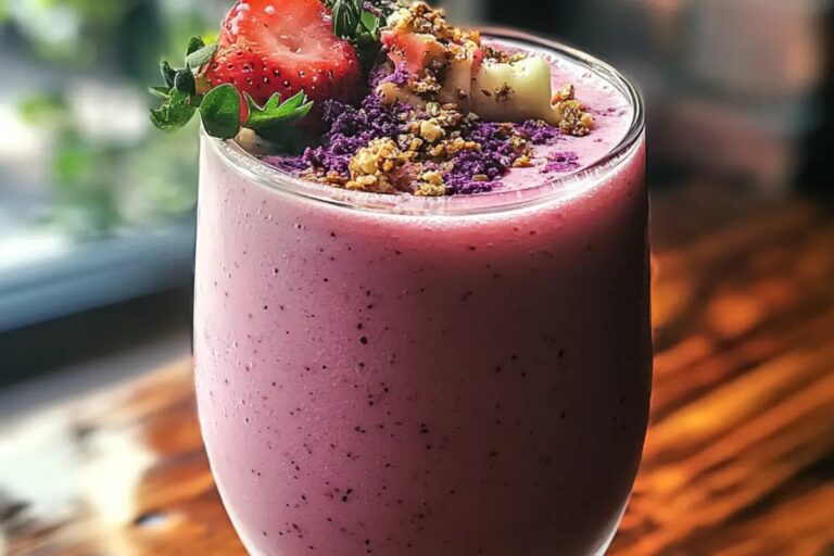 Fat Burning Strawberry Smoothie Recipe