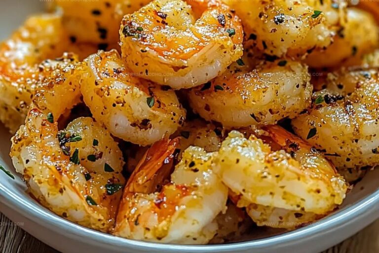 Air Fryer Garlic Parmesan Shrimp Recipe