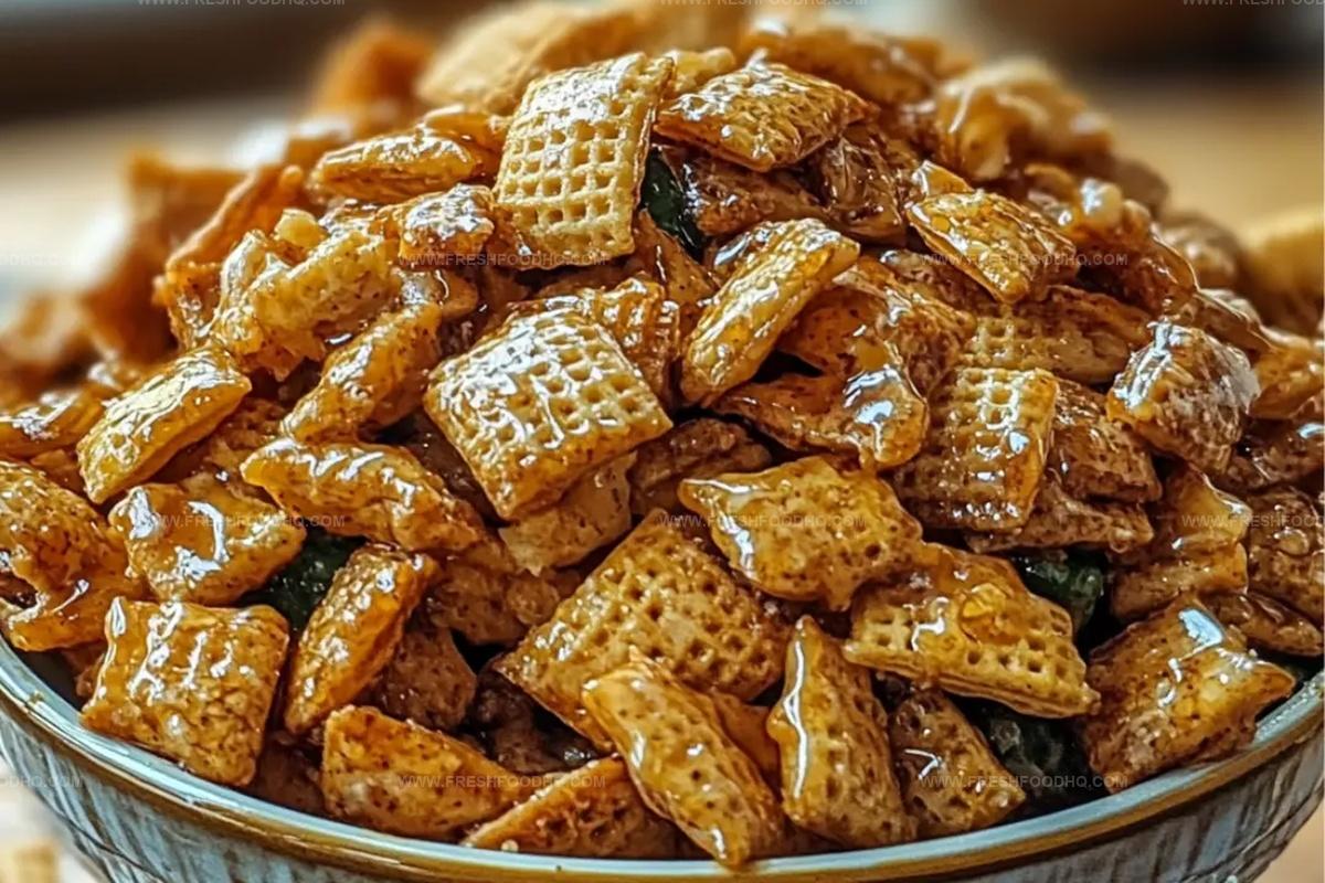 Addicting Toffee Chex Mix Recipe