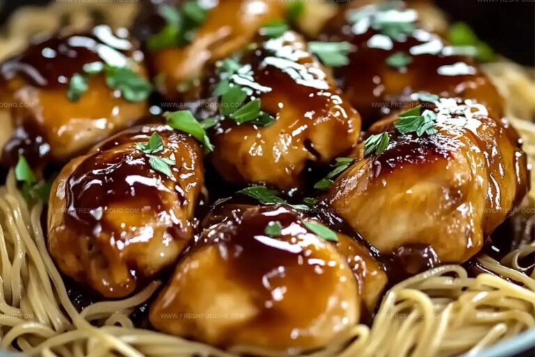 One-Pot Honey Garlic Chicken & Noodles Recipe