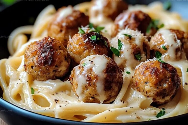 Cheesy Garlic Butter Chicken Bites With Creamy Parmesan Pasta Recipe