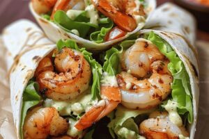 Grilled Shrimp Caesar Wraps Recipe
