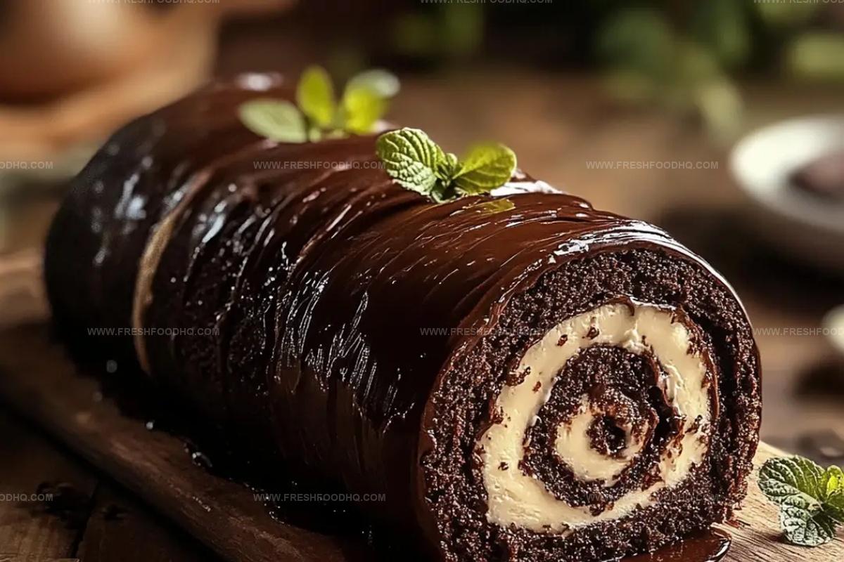 Chocolate Cake Roll Recipe