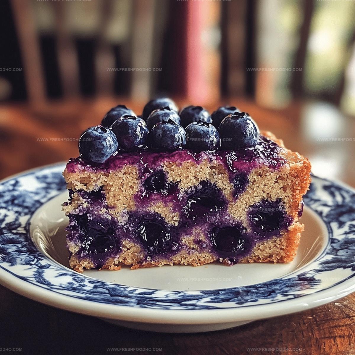 Blueberry Pudding Cake Recipe