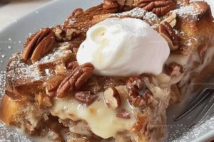 Pecan Pie Bread Pudding Recipe