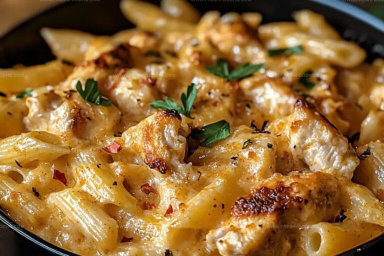 Cajun Cream Cheese Chicken Pasta Bake Recipe