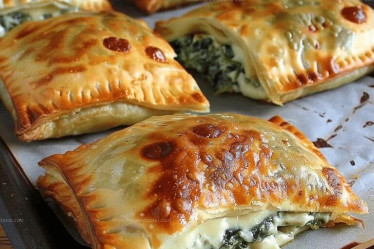 Spinach Stuffed Pastry Recipe