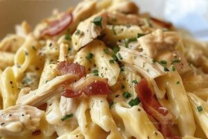 Ranch Chicken Bacon Pasta Recipe