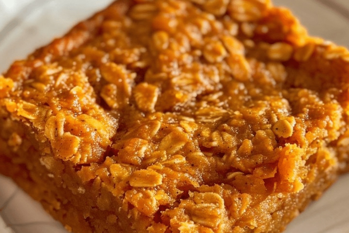 Pumpkin Oatmeal Dump Cake Recipe