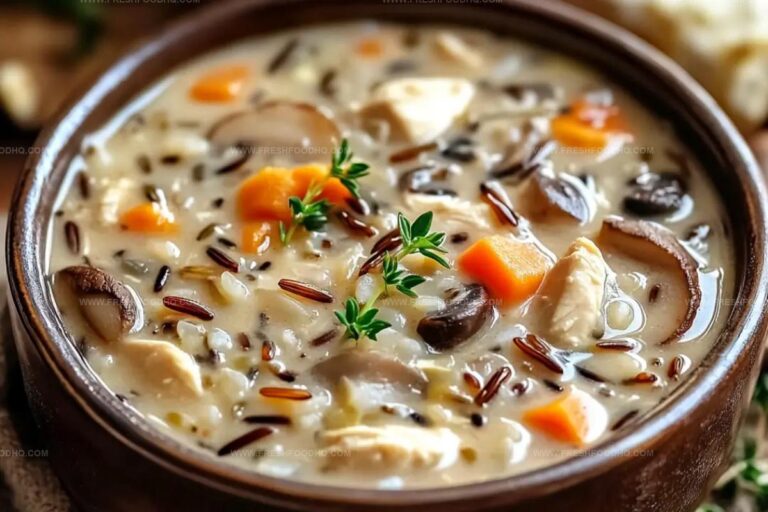 Chicken Mushroom Wild Rice Soup Recipe