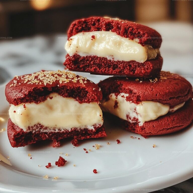 Cheesecake Stuffed Red Velvet Cookies Recipe