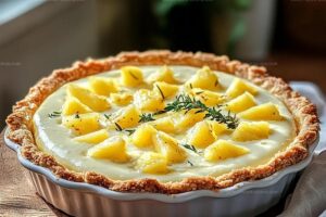 Pineapple Cream Cheese Pie Recipe