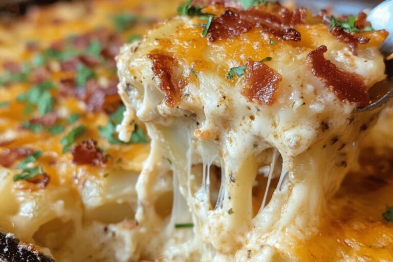 Biscuits and Gravy Hashbrown Breakfast Casserole Recipe