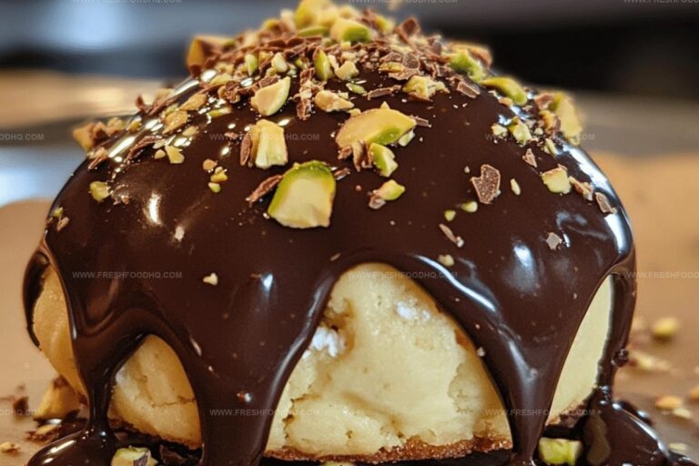 Soft Ricotta Cookies with Molten Pistachio-Chocolate Filling Recipe
