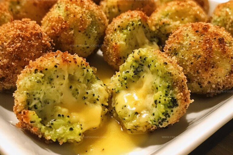 Broccoli Cheese Balls Recipe
