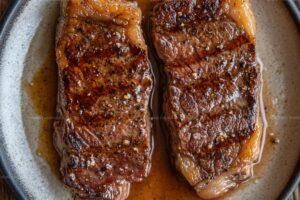 New York Strip Steaks Recipe
