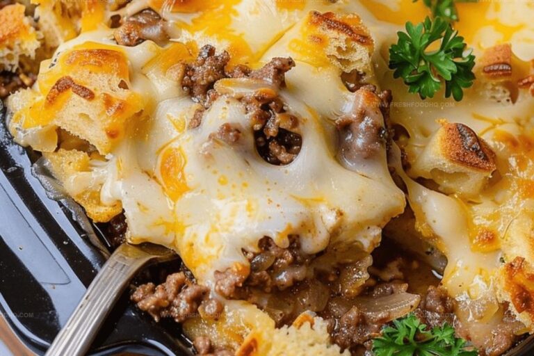 Beef and Swiss Casserole Recipe